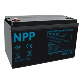 NPP Power Litiumbatteri 12V/100Ah (Bluetooth)
